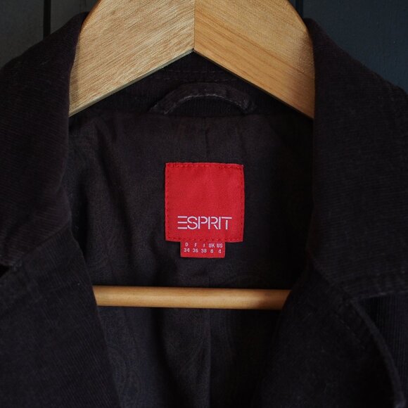 Esprit | Like NEW Early 2000's Brown Corduroy Jacket - Picture 2 of 8